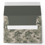 5x7 ARMY ACU Camo Outside Gray Inside Envelope