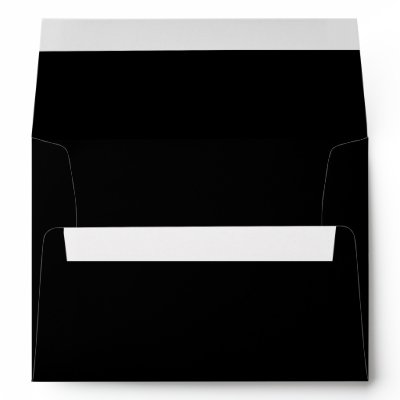 5x7 Black Envelope