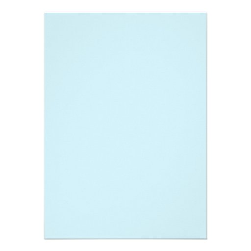 5x7 Blue Elephant Birthday Invitation