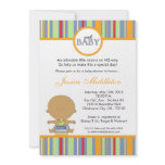 5x7 Blue Latino Baby Boy Baby Shower Invitation