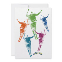 5x7 Boing  Boing Barbeque Invitation