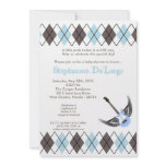 5x7 Boy Punk Rocker Guitar Baby Shower Invitation