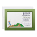 5x7 Boy Sports Baseball Baby Shower Invitation