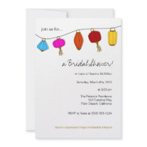 5x7 Chinese Lanterns Invitations by paisleyinparis 5x7 Chinese Lanterns Invitations