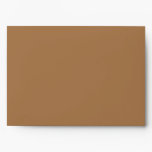 5x7 Chocolate Brown Envelope envelopes