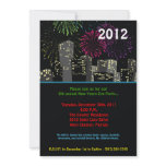5x7 Christmas News Years Eve 2012 Party Invitation