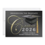 5x7 Class of 2012 Black Graduation Announcement 5x7 Class of 2012 Black Graduation Announcement
