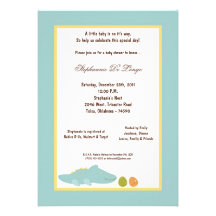 5x7 Dinosaur Baby Shower Invitation