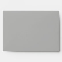 5x7 Envelope Grey Outside Wood White Wash Inside
