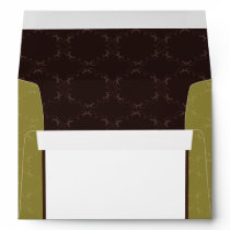 5x7  Envelope Option 2 Light/Olive Green Chandelie