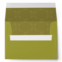 5x7  Envelope Option 3 Light/Olive Green Chandelie