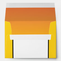 5x7  Envelope Option 4 Desert Mountain Sunset Red