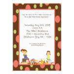 5x7 Fall Old Time Easter Hunt Party Invitation