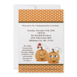 5x7 Fall Pumpkins Harvest Thanksgiving Invitation