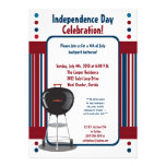 5x7 Fourth 4th of July Party Barbecue Invitation