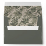 5x7 Gray Outside ARMY ACU Camo Inside Envelope