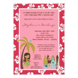 5x7 Hawaiian Luau Tropical Baby Shower Invitation