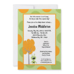 5x7 Little Monster  Baby Shower Invitation