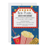 5x7 Movie Party Invite