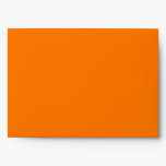 5x7 Orange Envelope envelopes