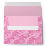 5x7 Pink ARMY Camo Outside Pink Inside Envelope