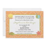 5x7 Sea Life Ocean Fish Baby Shower Invitation