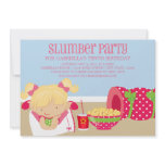 5x7 Slumber Party Birthday Invite