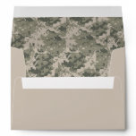 5x7 Tan Outside ARMY ACU Camo Inside Envelope