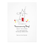 5x7 Whimsical Housewarming Party Personalized Invitation