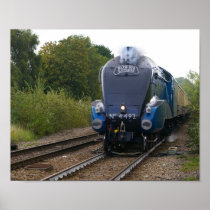 60019 Bittern (as 4492 Dominion of New Zealand) Poster
