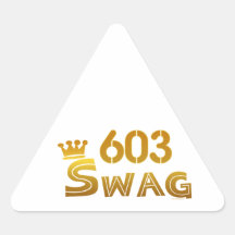 603 New Hampshire Swag Sticker
