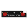 606 The area code of the Beast Bumper Stickers