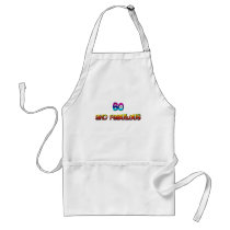 60 and fab rainbow aprons
