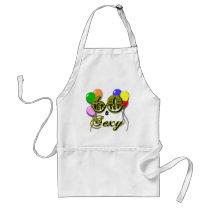 60 and Sexy Birthday Gifts and Apparel Aprons