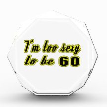 60 birthday designs award