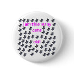 60 Cat Heads Old Buttons