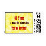 60  Celebration postage