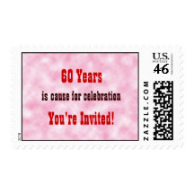 60  Celebration Stamp