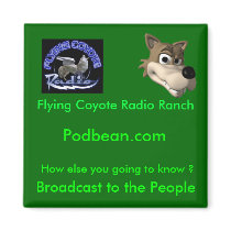 60, FCR-Radio Logo, Broadcast to the People, Fl... magnets