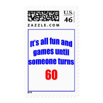 60 Fun and Games Stamp