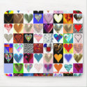 60 Hearts on a Mousepad by elisaemme 60 Hearts on a Mousepad