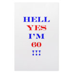 60 Hell yes Stationery Paper