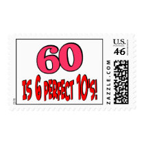 60 is 6 perfect 10's (PINK) stamps