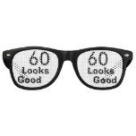 60 Looks Good © Funny 60th Birthday Gag Gift Retro Sunglasses