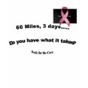 60 Miles Over 3 Days t-shirts