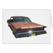 60 Oldsmobile Rear View cards