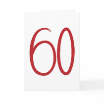 60 red Card