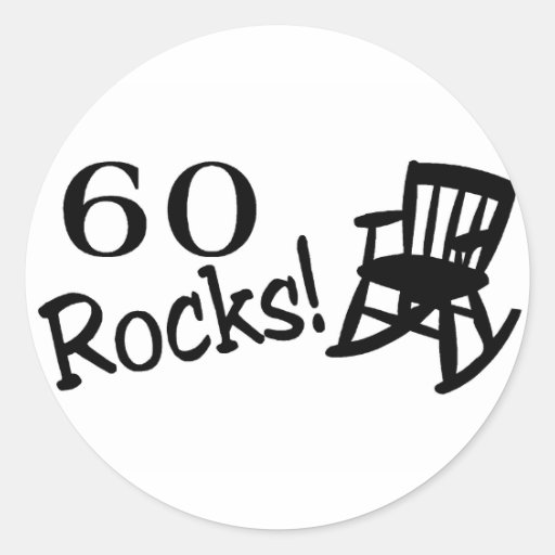 60 Rocks (Rocker) Sticker