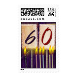 60 YEAR OLD birthday stamp