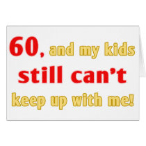 60 Year Old Gag Gift cards